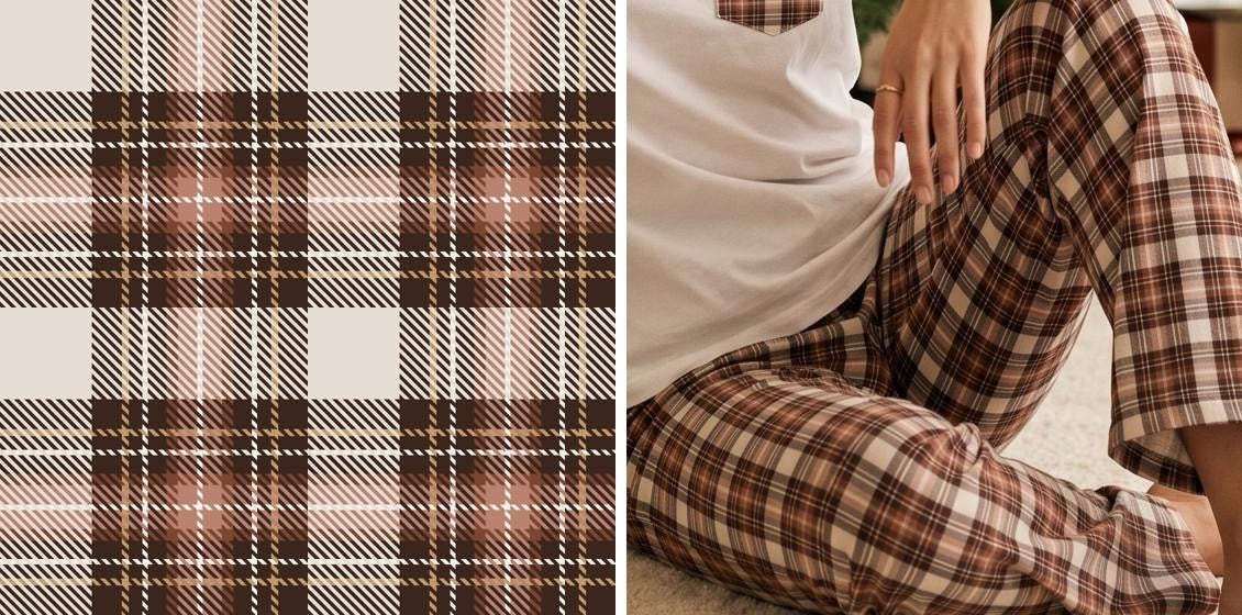 PREVENTA PIJAMAS NAVIDAD | GALLETA CHOCOLATE PANTALON LARGO