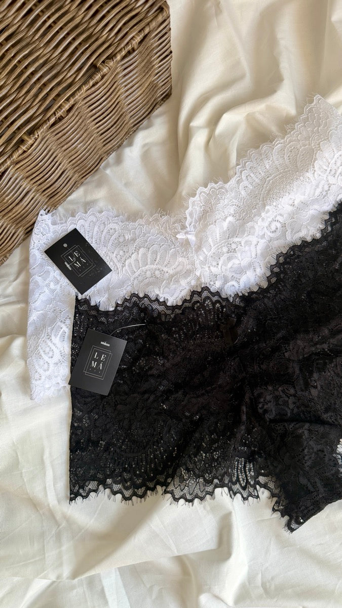 Panty Estilo Cachetero en encaje