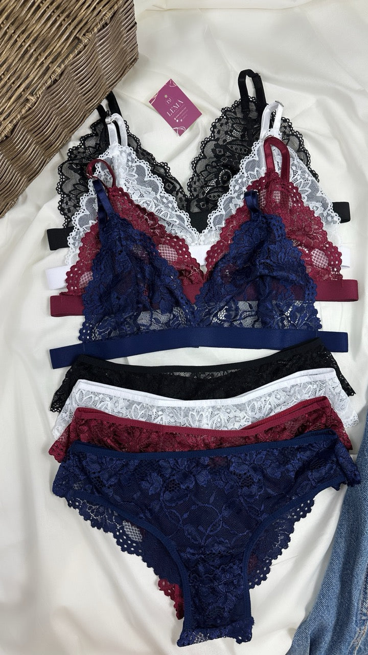 Conjunto de Lenceria Cachetero L-XL | 4 Colores