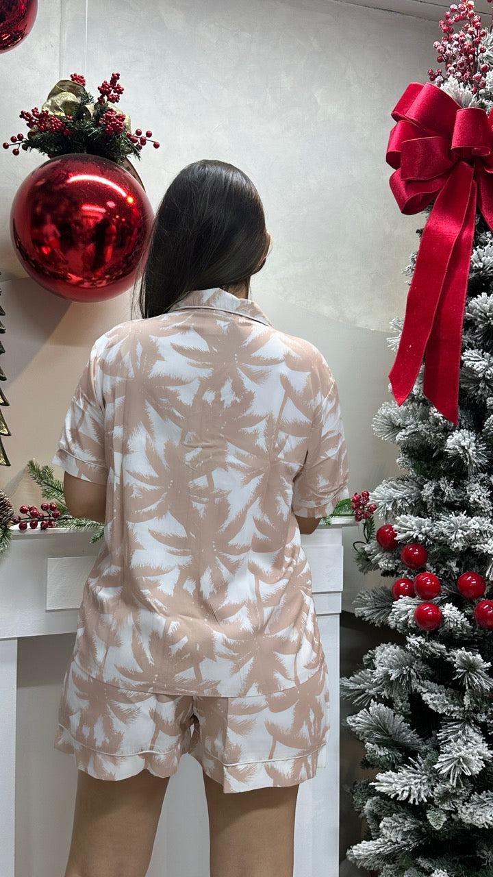 PIJAMA CHALIS RAYON | ROSA