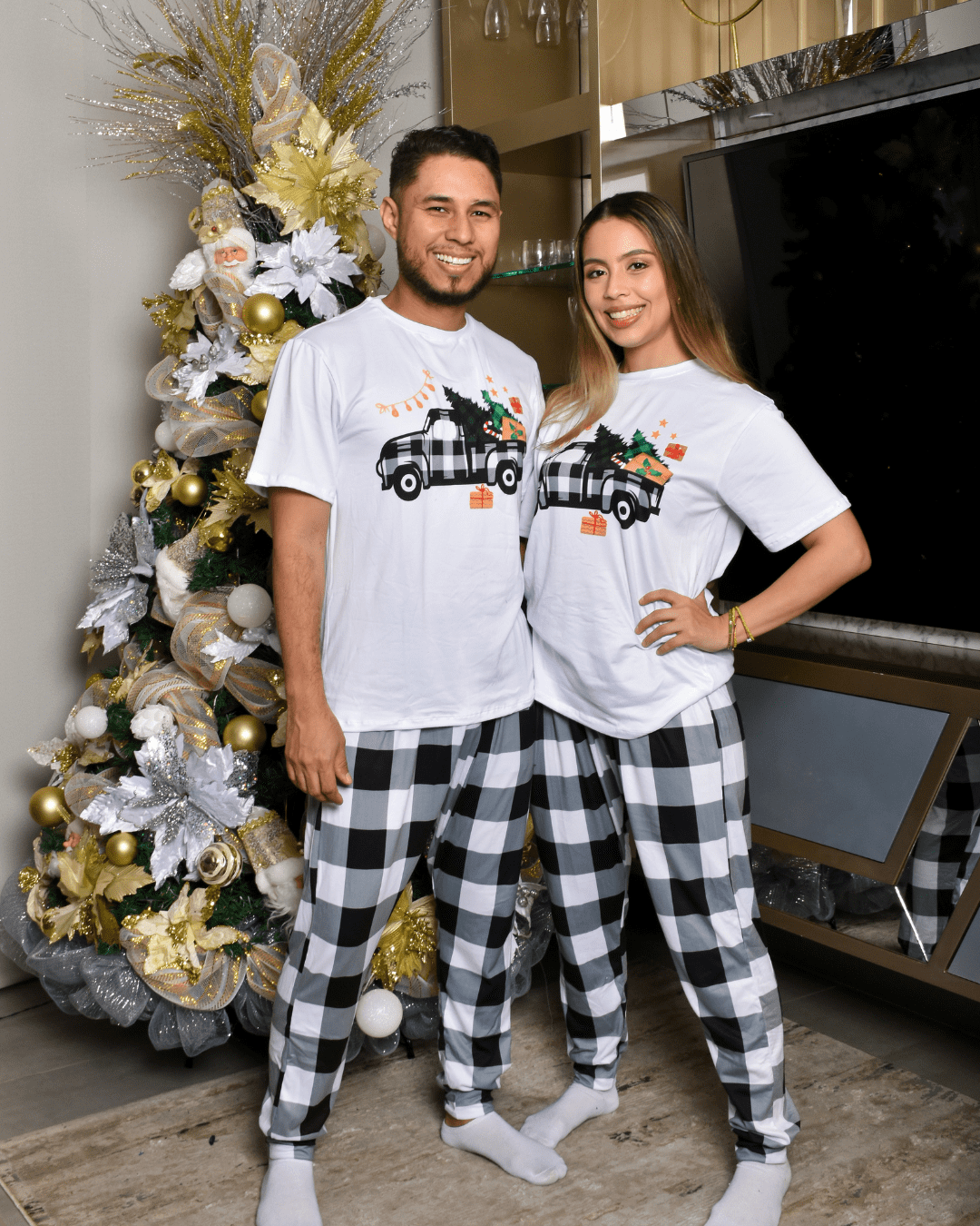 Parejas Pijamas De Navidad En Old Navy Comprar Pijama Navideño